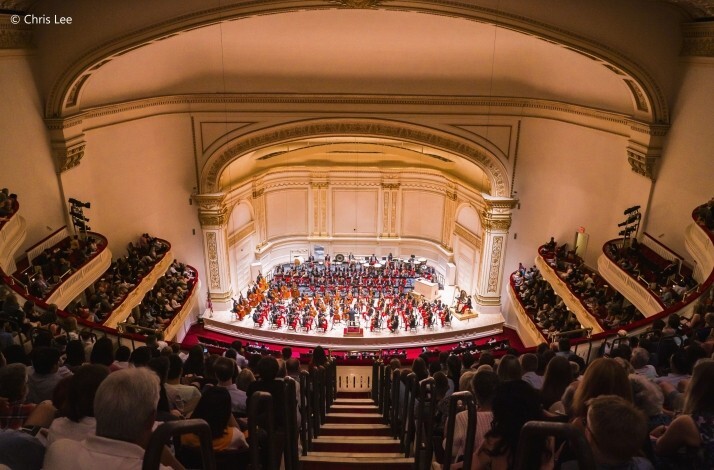 Concert hall of Carnegie Hall © Chris Lee
