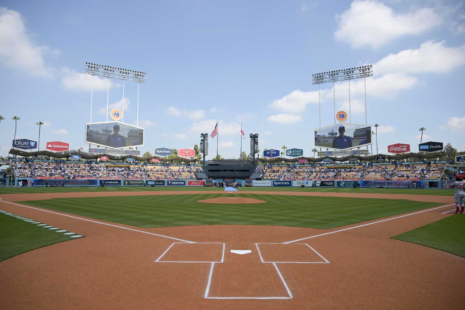 Get front-row seats at Dodger Stadium with tickets in Dugout Club