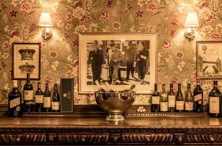 Bar counter at Little London