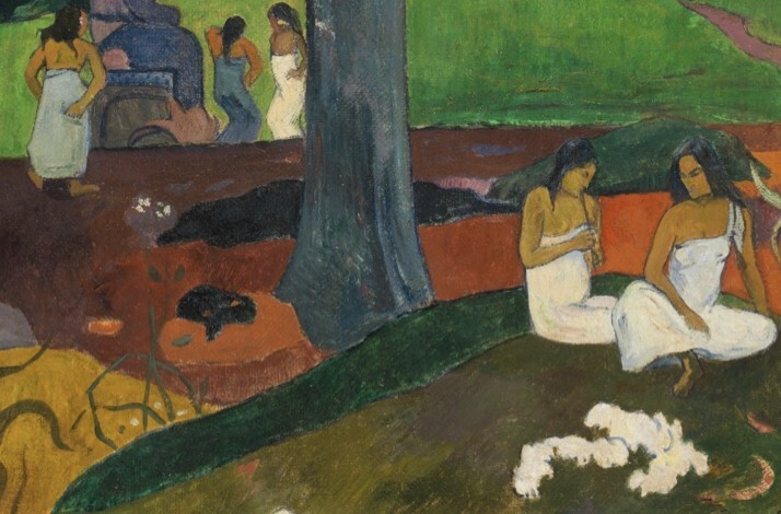 Paul Gauguin's Mata Mua art piece.