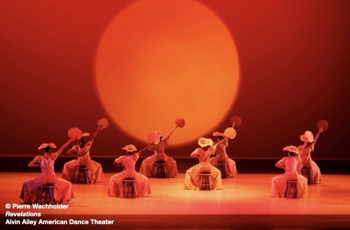 Alvin Ailey American Dance Theater performing 'Revelations' © Pierre Wachholder