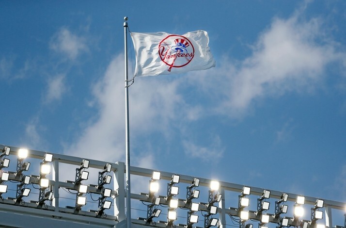 The flag of the Yankees.
