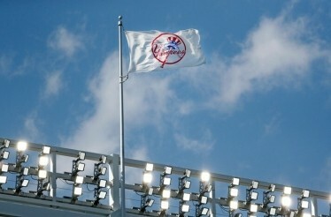 The flag of the Yankees.