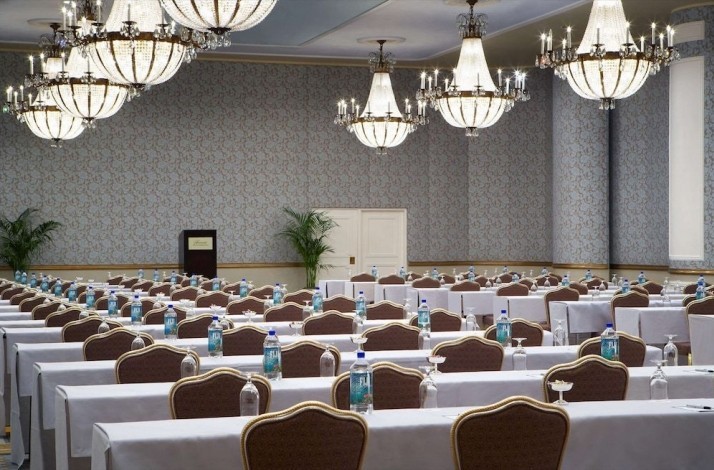 Terrace Room at the Fairmont San Francisco hotel.