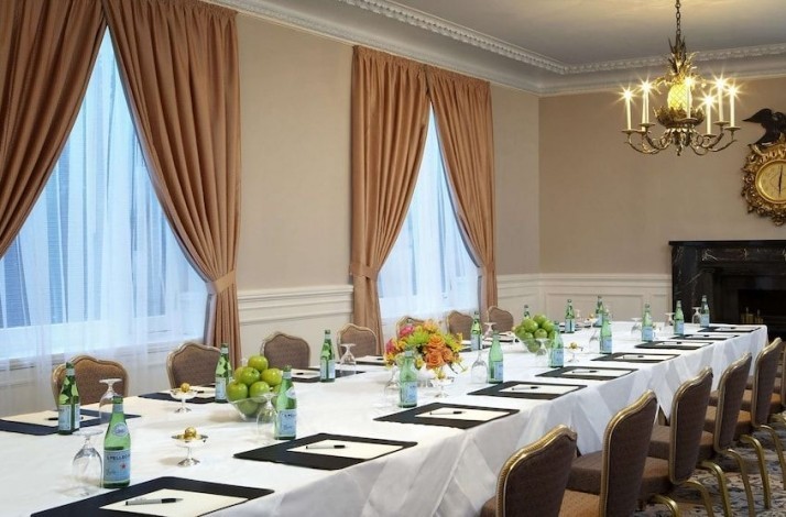 Conference room at Fairmont San Francisco.