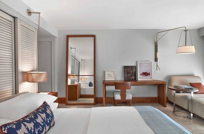 One of the suites in the Andaz Maui at Wailea Resort.