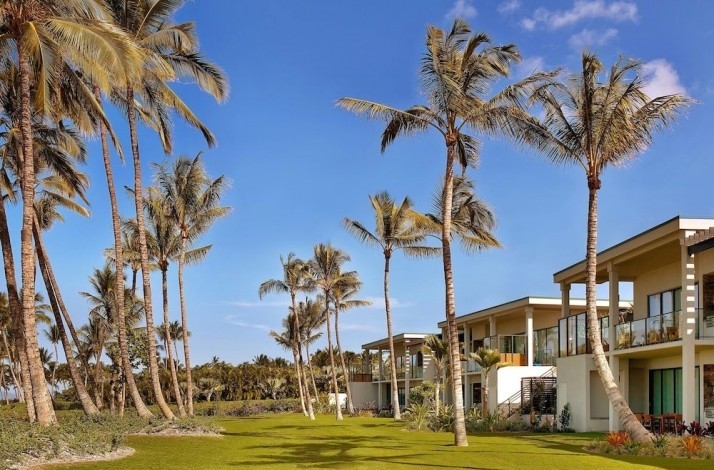 A view at the villas of the Andaz Maui at Wailea Resort.