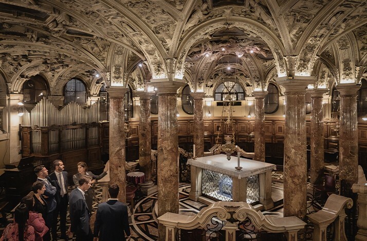 Winter chapel of Milan cathedral.