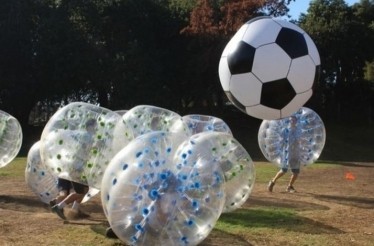 Become a Human Hamster Ball with Bubble Soccer: Los Angeles, California