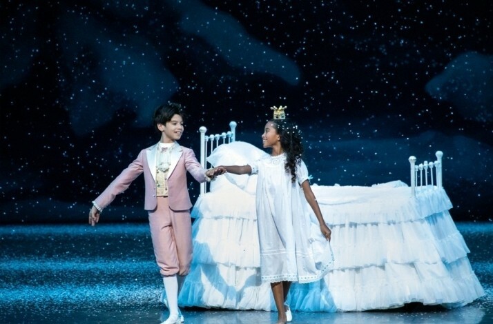 An scene from the New York City Ballet's Production of 