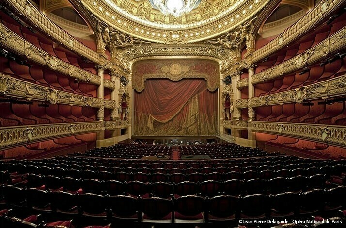The Palais Garnier, the famous Opera in Paris. ©Jean-Pierre Delagarde - Opéra national de Paris