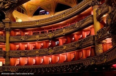 The loge of the Palais Garnier, the famous Opera in Paris. ©Christian Leiber - Opéra national de Paris