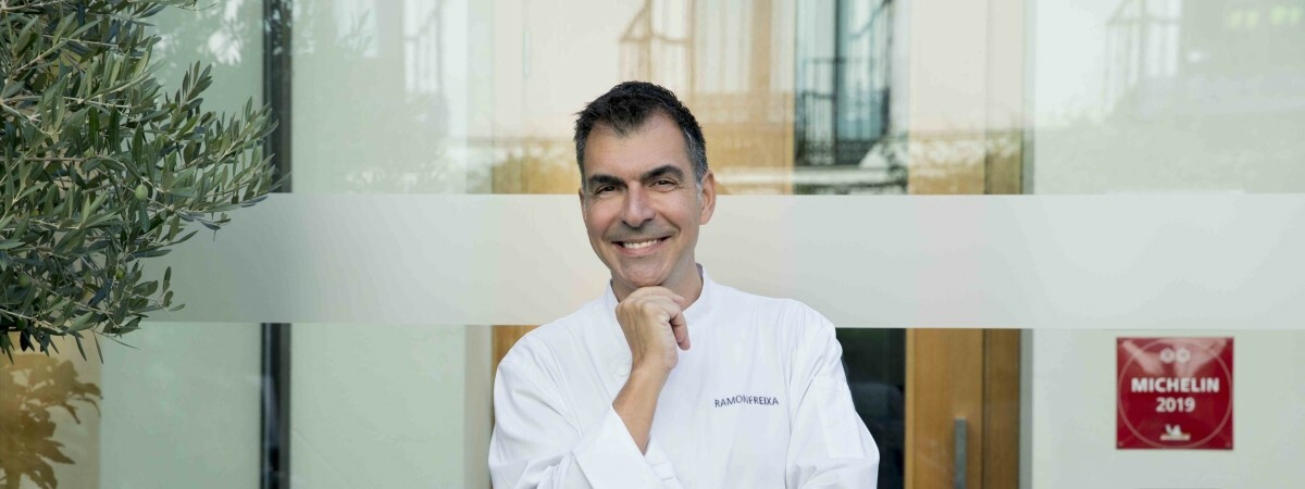 Learn to make a delicious rice dish from renowned chef Ramón Freixa: In Madrid, Spain