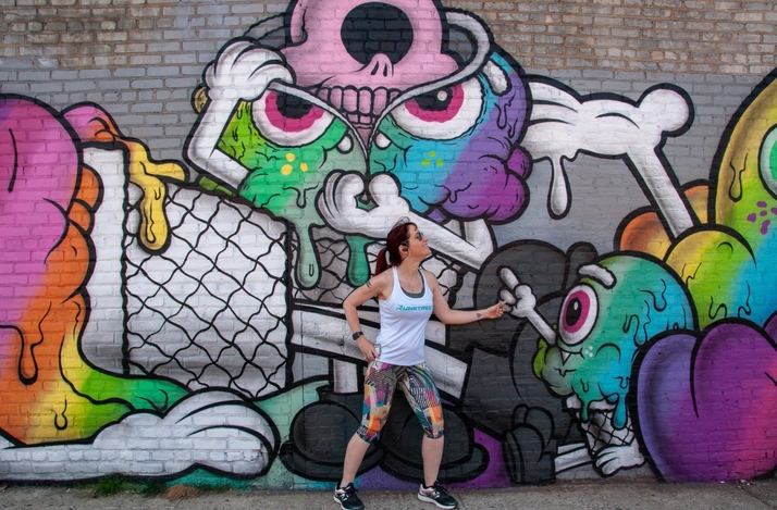NYC Street Art Running Tour: In New York, New York (1)