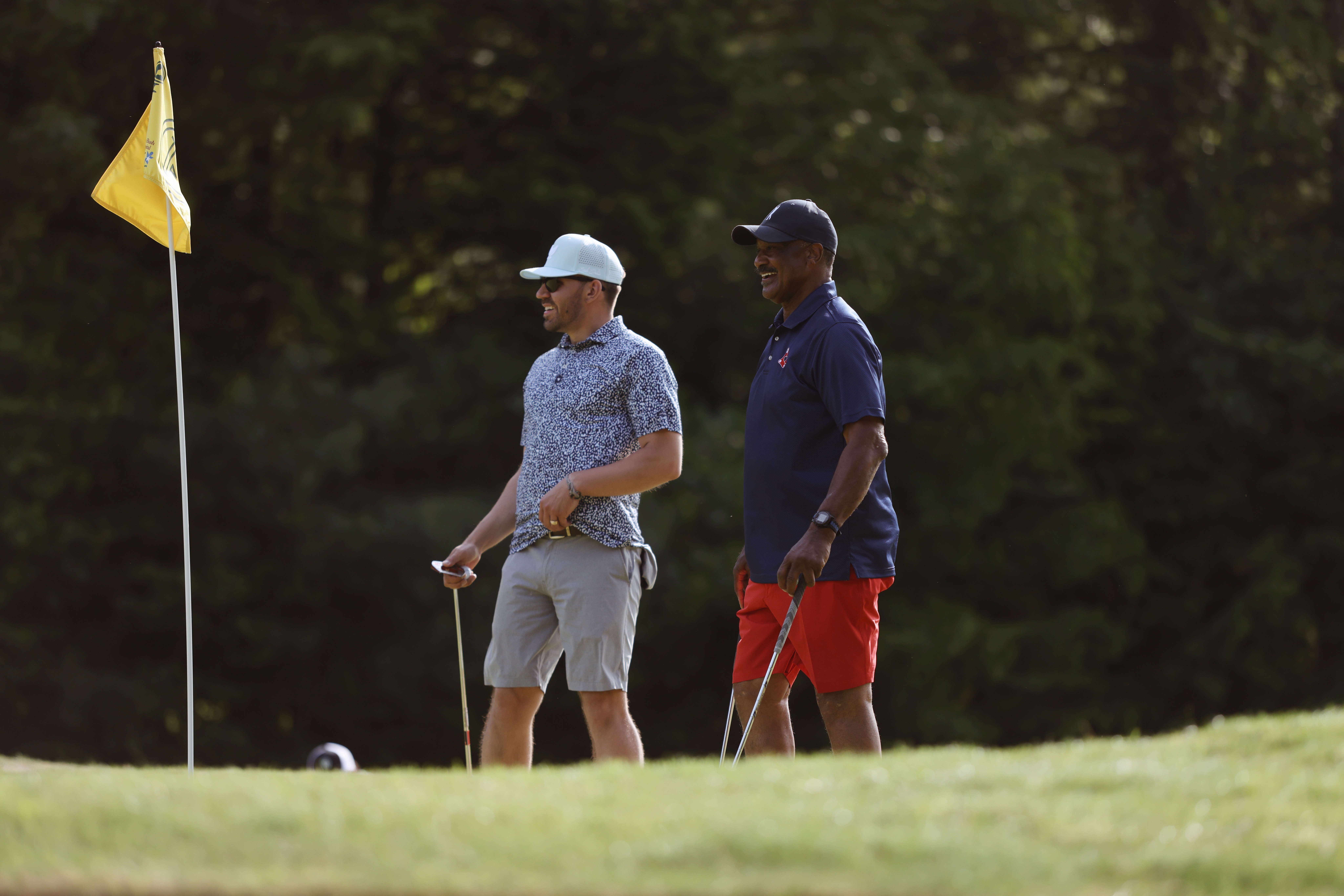 Watch celeberities play live at the Drive Fore Kids Tournament