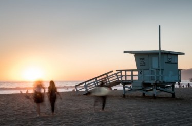 Scenic Guided Meditation and Yoga Overlooking the Pacific Ocean: Los Angeles, California