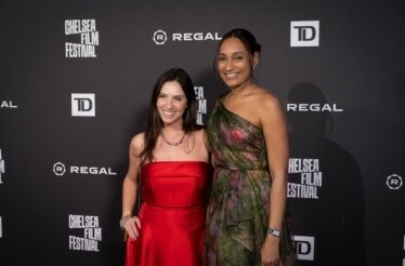 Chelsea Film Festival's opening ceremony photostand