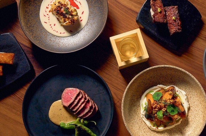 A selection of Japanese-inspired dishes from Uchiko restaurant.