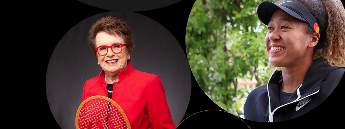 Naomi Osaka and Billie Jean King talk candidly about grand slams and positive change: In Los Angeles, California