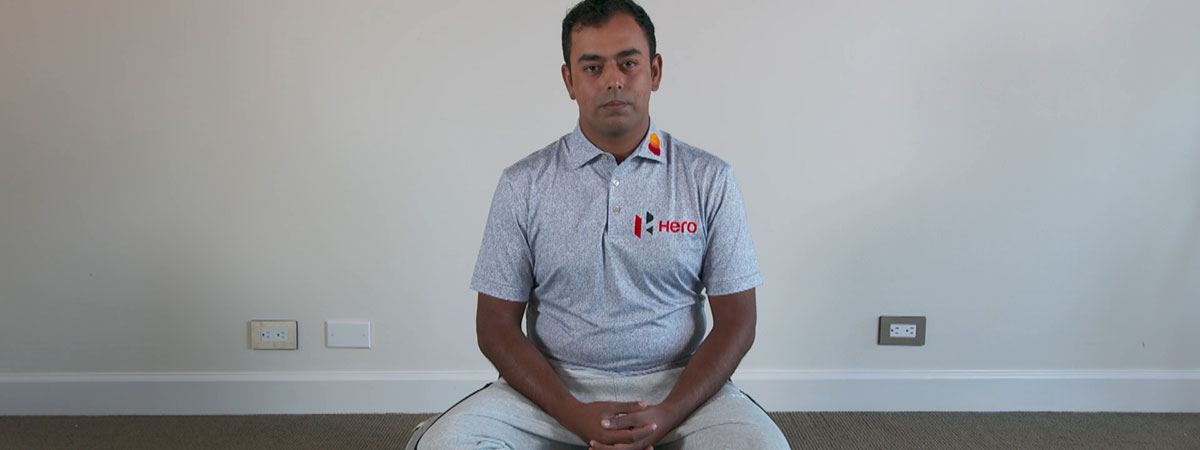 Practice mindfulness with pro golfer Anirban Lahiri: In New York, New York