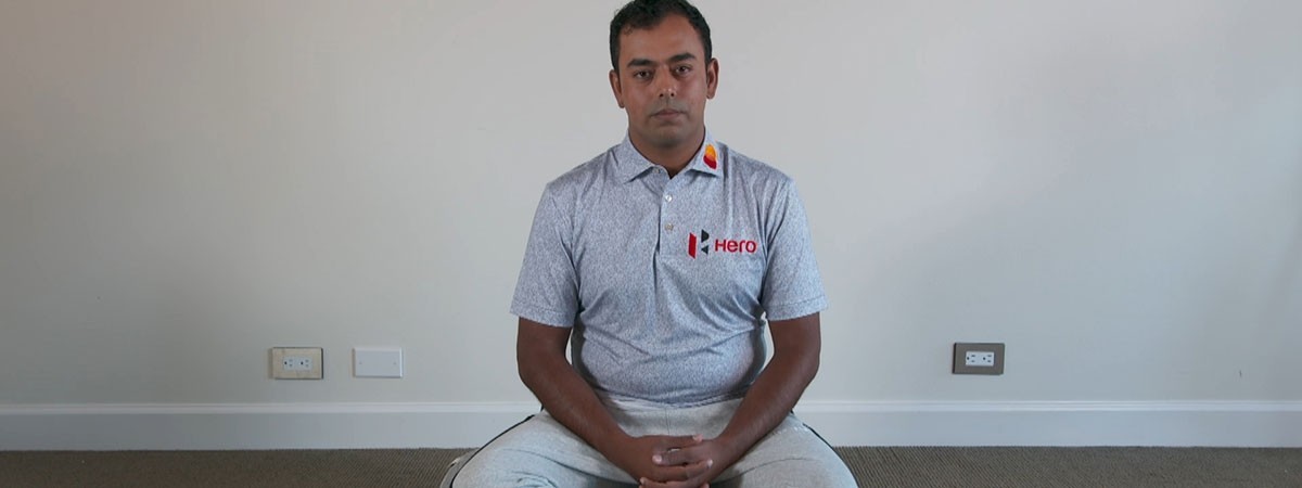 Practice mindfulness with pro golfer Anirban Lahiri: In New York, New York