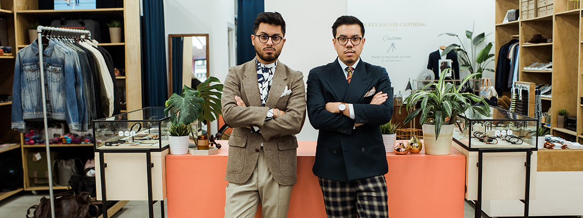 The native Angelinos behind Pocket Square Clothing talk bowties, Olympic dreams & their inspiration: In Los Angeles, California
