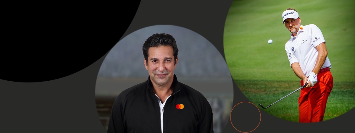 Level up your game with tips from Wasim Akram and Ian Poulter: In Abu Dhabi, United Arab Emirates