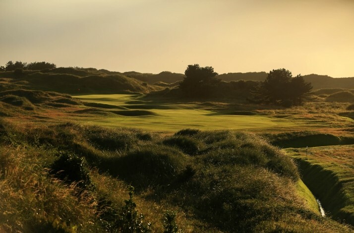 Royal Birkdale Golf Course with green grass.