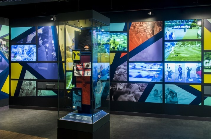 Displays at R&A World Golf Museum.