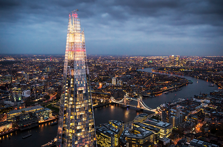 Celebrate the New Year from a private skyline soiree at The Shard