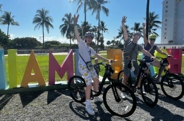 Embark on a guided e-bike tour of Miami Beach and get free app use, a drink, and more: In Miami Beach, Florida
