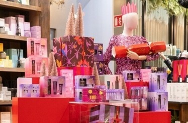 Holiday gift display at Avoca's flagship Suffolk Street store in Dublin.