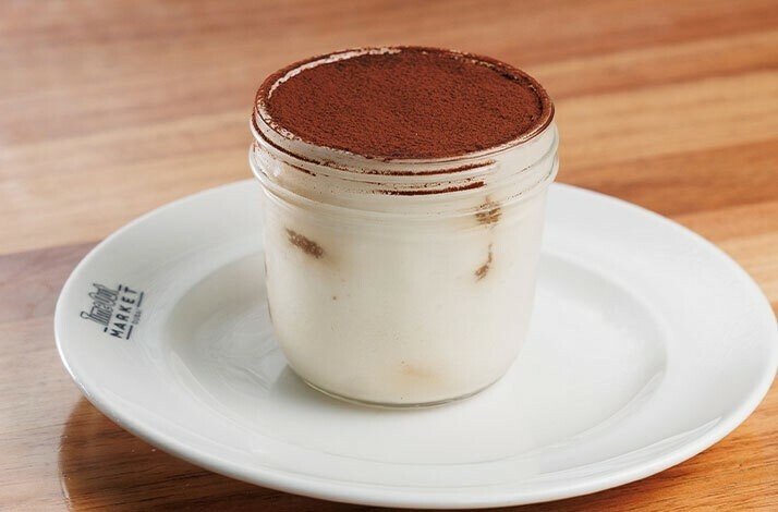 Tiramisu served in one of  Dubai's most renowned restaurants 