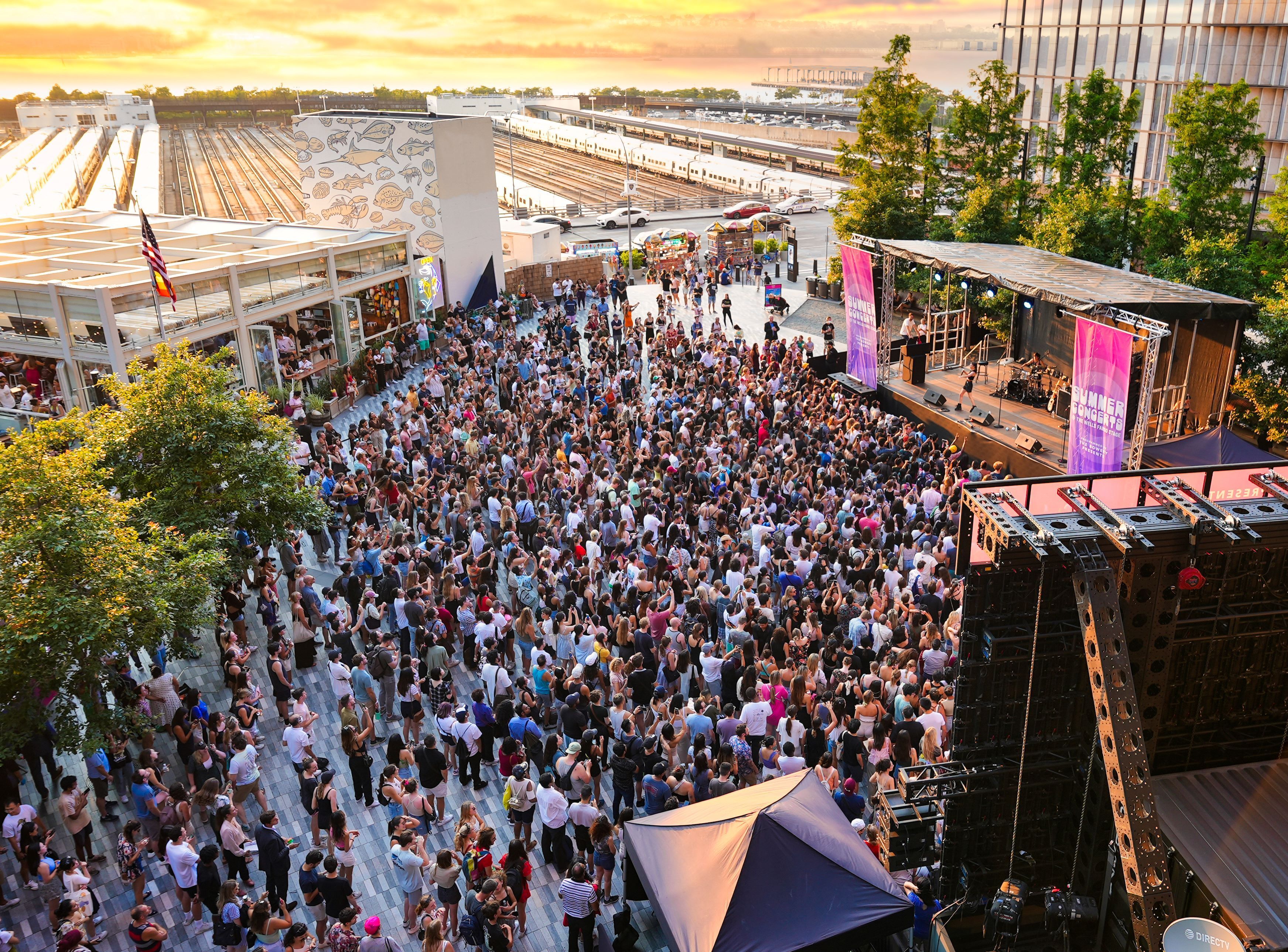 Step onto the Vessel to witness some of the summer's biggest music stars
