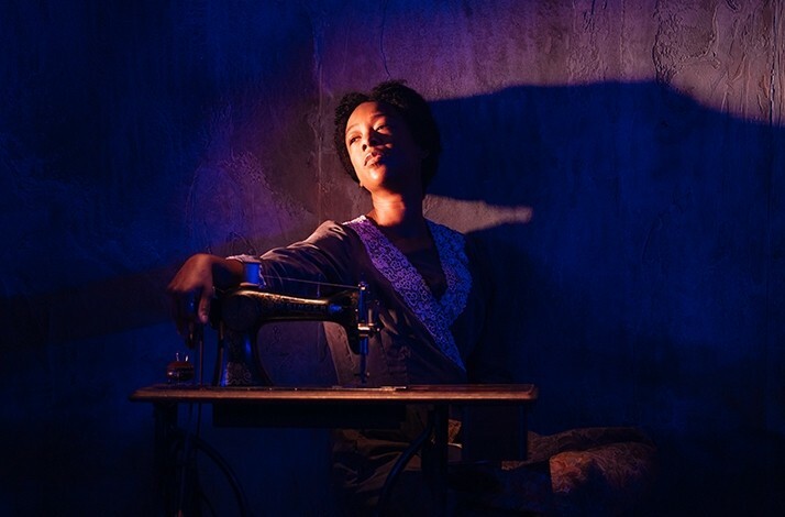 Emmy Award winner Samira Wiley in a scene from Intimate Apparel