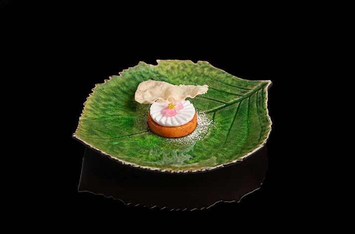 A dish from the award-winning restaurant Tresind Studio in Dubai. 