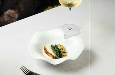 A dish place on the extraordinary plate at the DaNico.