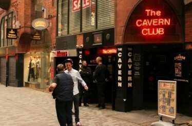 The Cavern Club is the legendary venue where the Beatles started their career in Liverpool.