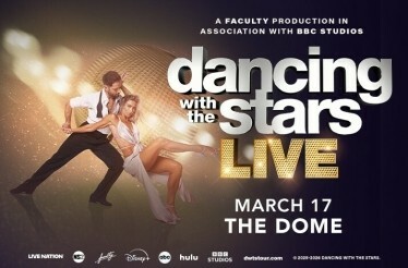 Promotional banner for Dancing With The Stars: Live! - 2026 Tour