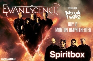 Evanescence 2026 World Tour with Spiritbox & Nova Twins