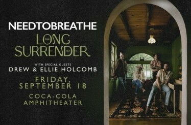 promotional poster for NEEDTOBREATHE :The Long Surrender Tour
