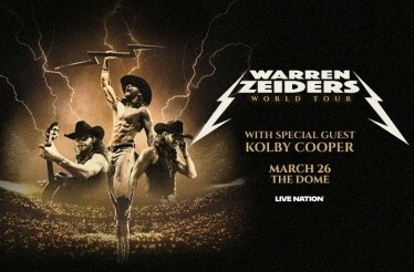 Promotional banner for Warren Zeiders.