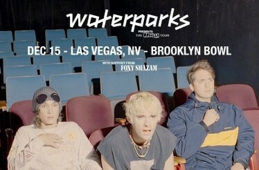 Promotional banner for Waterparks: The Prowler Tour.