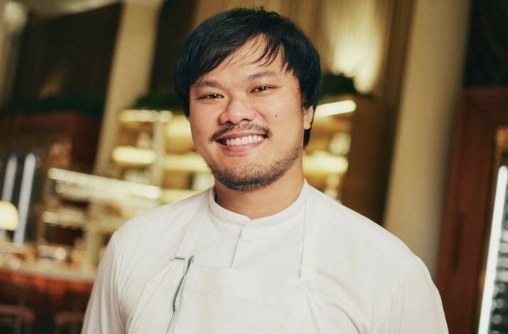 Chef from Brasserie Astoria in Singapore.