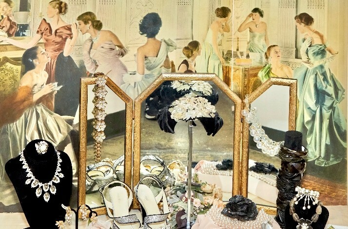 Vintage jewelry at The Way We Wore showroom.