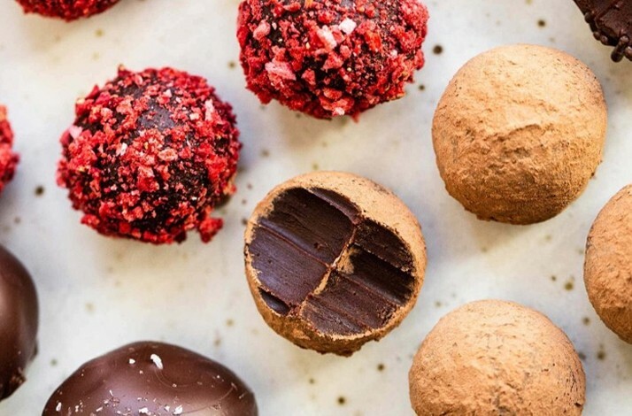 A delicious truffle confections from Fortnum & Mason.