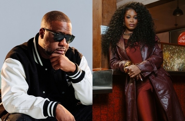 Robert glasper using a sunglasses and  Ari Lennox