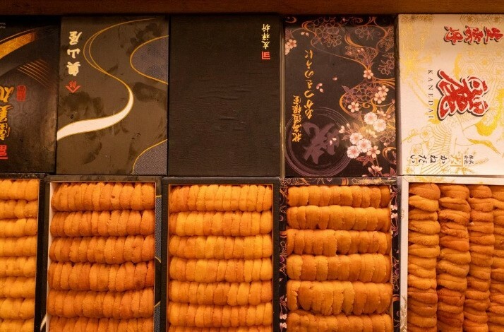 A dish served at the Michelin-starred Shota Omakase.