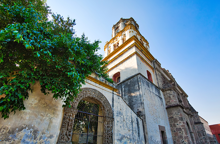 San Juan Bautista Church building during daylight.