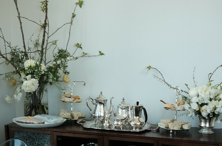 A table beautifully designed by Olivia Mcdowell.